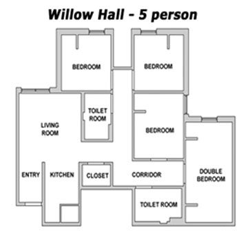 willow - 5 person