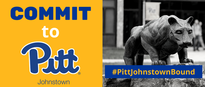 commit to Pitt graphic