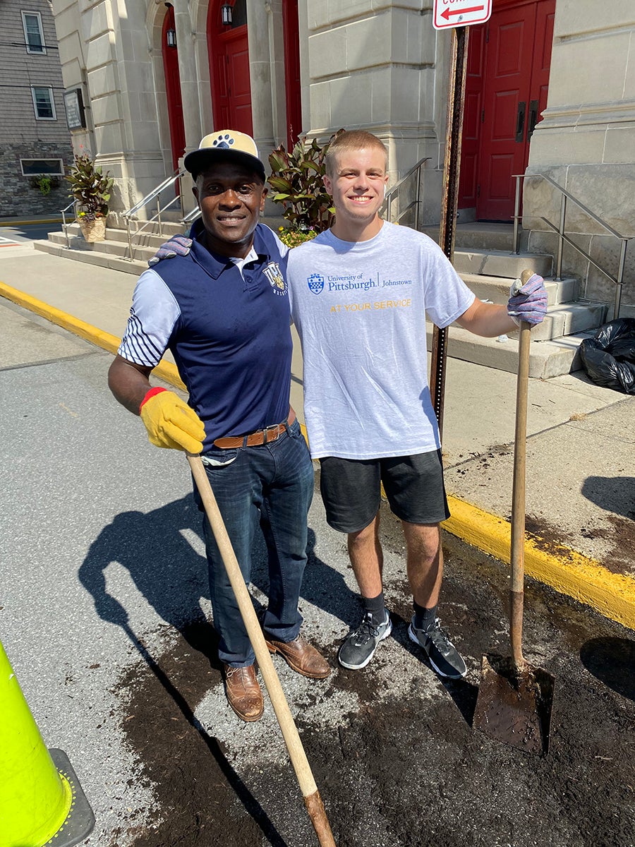 President Jem Spectar and Seth Depenhart 