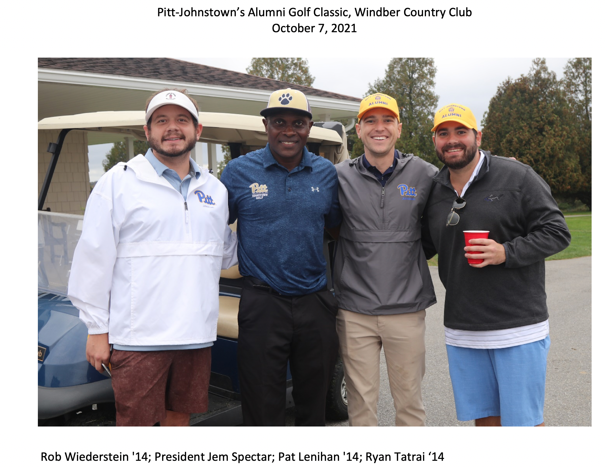 Alumni Golfers