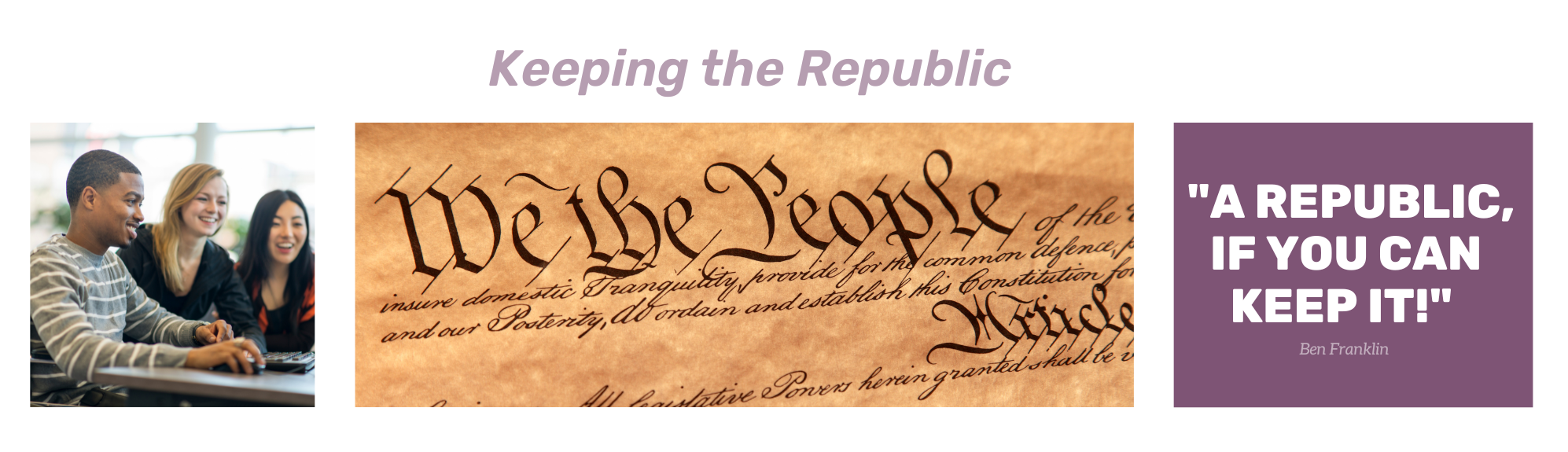 We The People Graphic