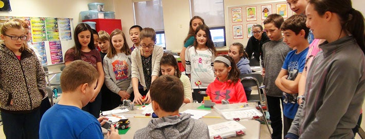 young children in a classroom