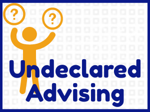 Link to Undeclared Academic Advising information
