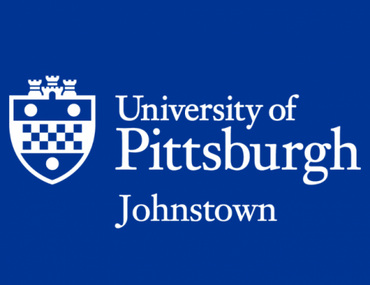 Blue university logo