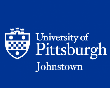 university logo blue