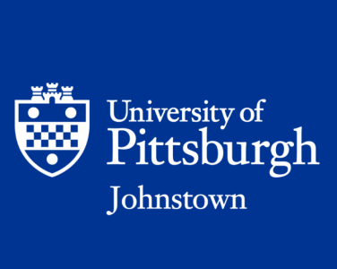 university logo blue