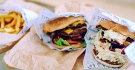 sandwiches and french fries