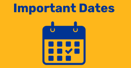impoartant dates graphic