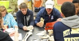 Natural Sciences students at Pitt-Johnstown